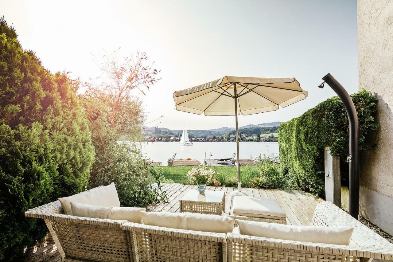 Appartement Am See Lamperstatten ภายนอก รูปภาพ